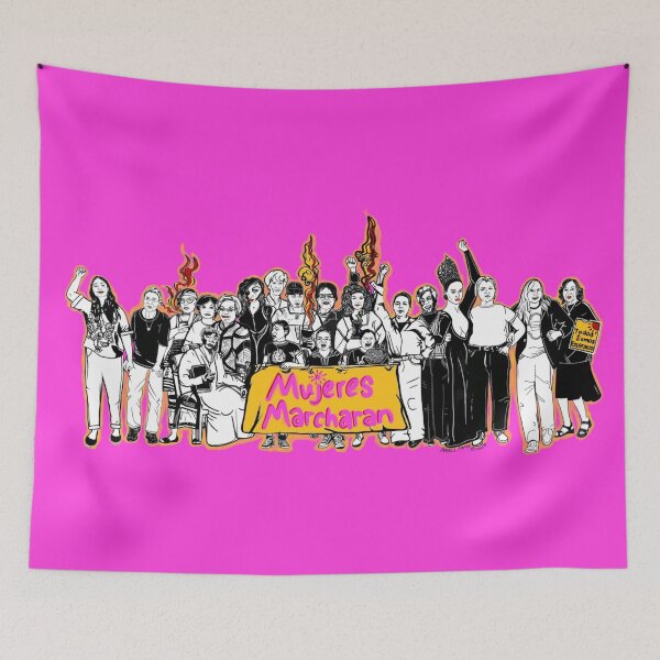 Item preview, Mujeres Marchan  designed and sold by anelflores.