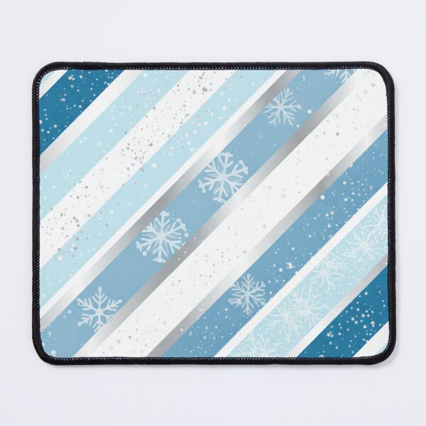 Item preview, Frosty Stripes – Modern Winter Pattern designed and sold by MedIA-store.