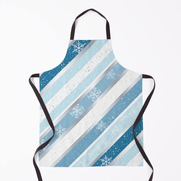Item preview, Frosty Stripes – Modern Winter Pattern designed and sold by MedIA-store.