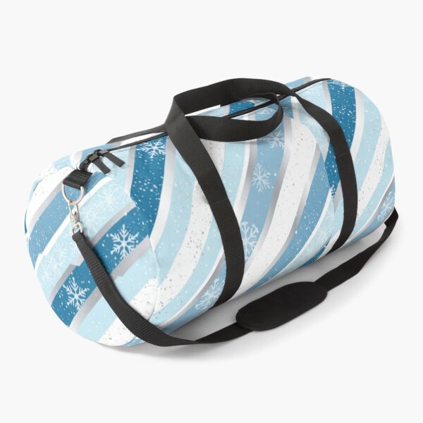 Item preview, Frosty Stripes – Modern Winter Pattern designed and sold by MedIA-store.