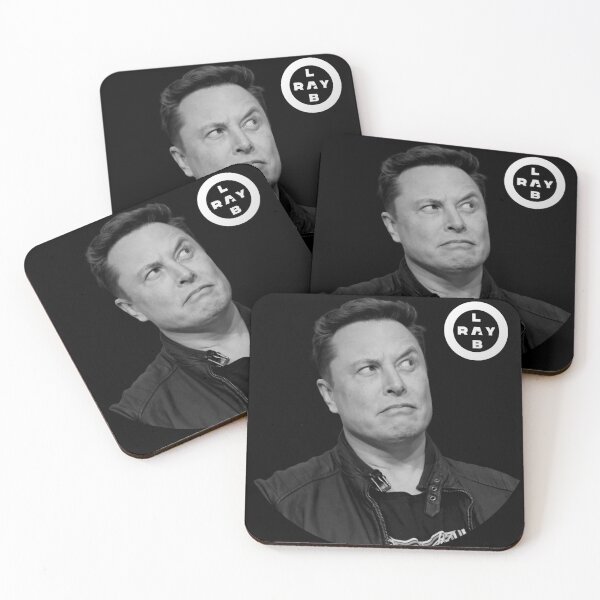 Item preview, Elon Mask RayLab-BGwhite designed and sold by CreatorHub.
