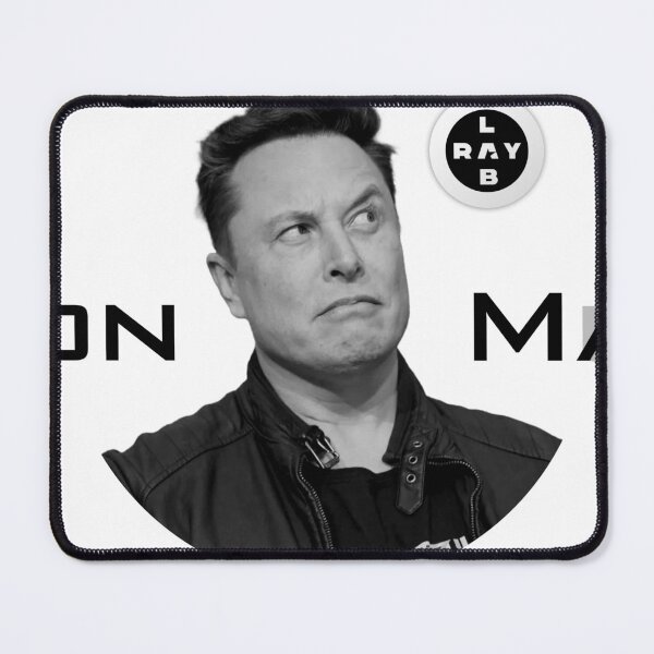 Item preview, Elon Mask RayLab-BGwhite designed and sold by CreatorHub.