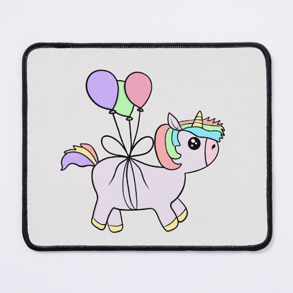 Item preview, Timmy Johnson the Unicorn – Floating with Balloons designed and sold by Arismatica Design.