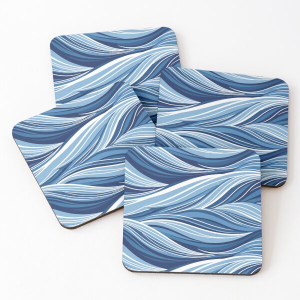 Item preview, Winter Waves – Icy Line Design designed and sold by MedIA-store.