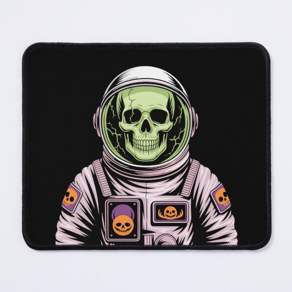 Item preview, Skeleton Glow Astronaut – Spooky Halloween Space Skull Design designed and sold by ColorSplash123.