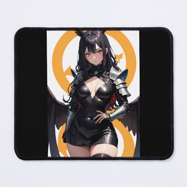 Item preview, The Armored Raven Warrior (Dark Fantasy Valkyrie Portrait) designed and sold by iloveanimechibi.