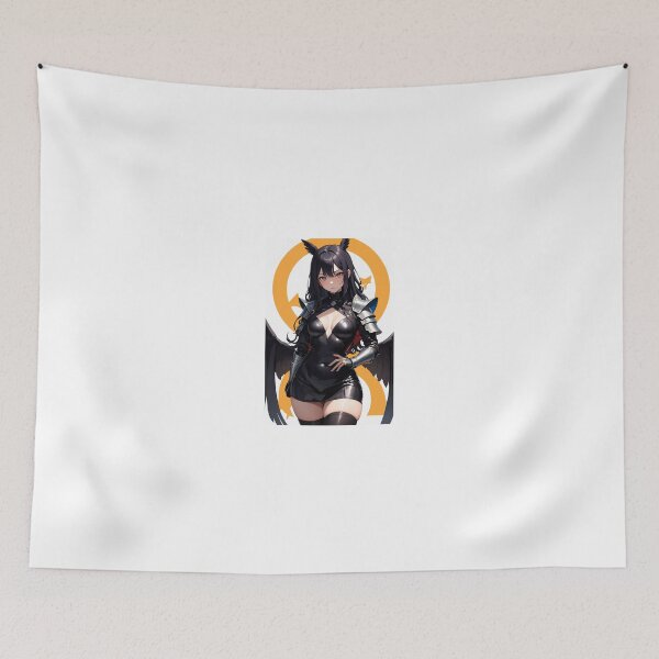 Item preview, The Armored Raven Warrior (Dark Fantasy Valkyrie Portrait) designed and sold by iloveanimechibi.