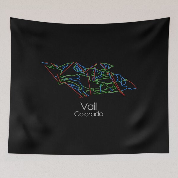 Item preview, Vail Colorado Ski Snowboard Map Classic 		 designed and sold by hgppnqpch61.