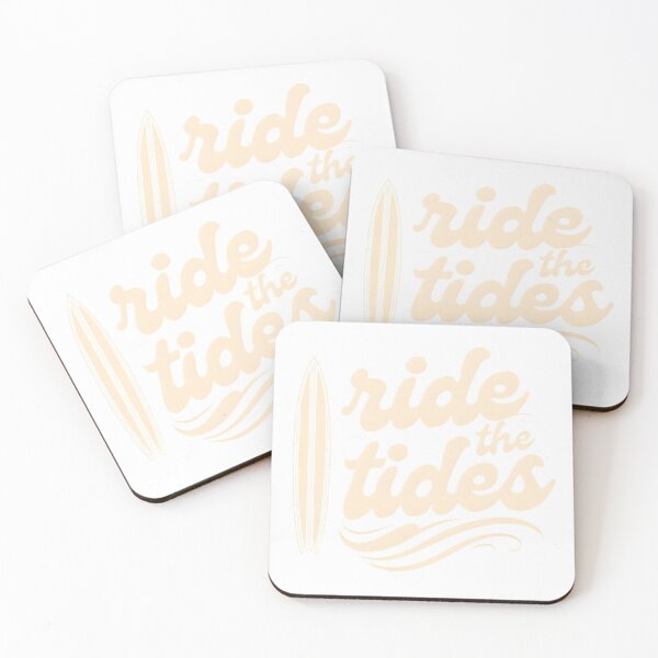 Item preview, Minimalistic "Ride the Tides" Surf Design designed and sold by darceymae1.