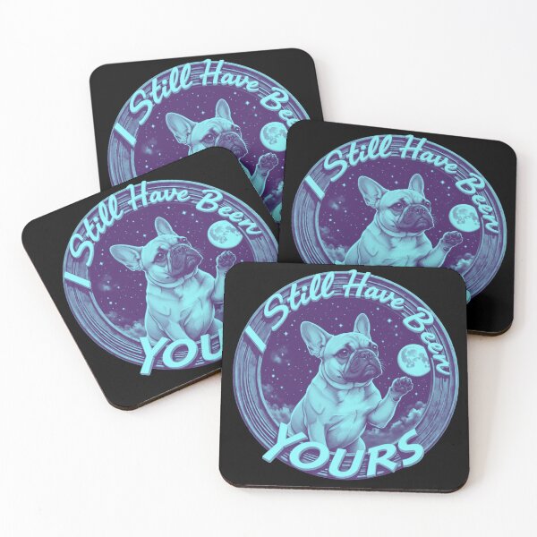 Item preview, French Bulldog Under Moonlight With Loving Quote designed and sold by e-camelleone.