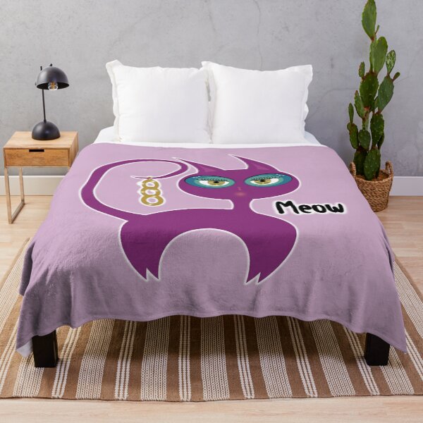 Item preview, A Purple Kitty with a lot to Say designed and sold by WandaRichards.