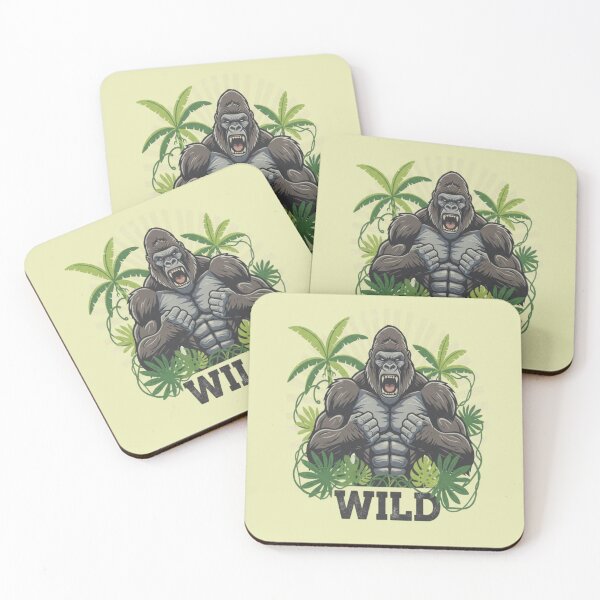 Item preview, Wild Gorilla Jungle Strength designed and sold by PrintBreeze.