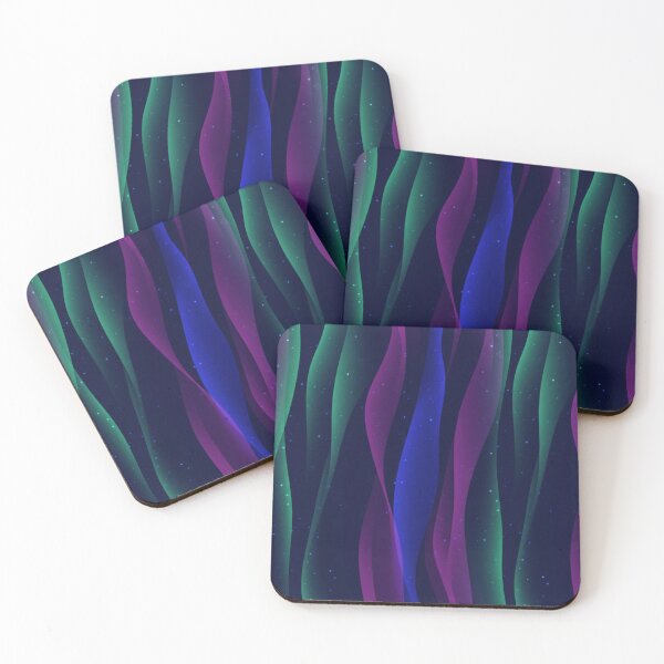Item preview, Aurora Glow – Winter Vector Lines designed and sold by MedIA-store.