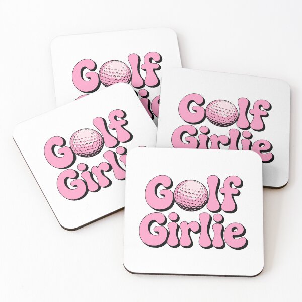 Artikelvorschau, Golf-Girlie! Rosa Golf-Girl entworfen und verkauft von PMCreative.
