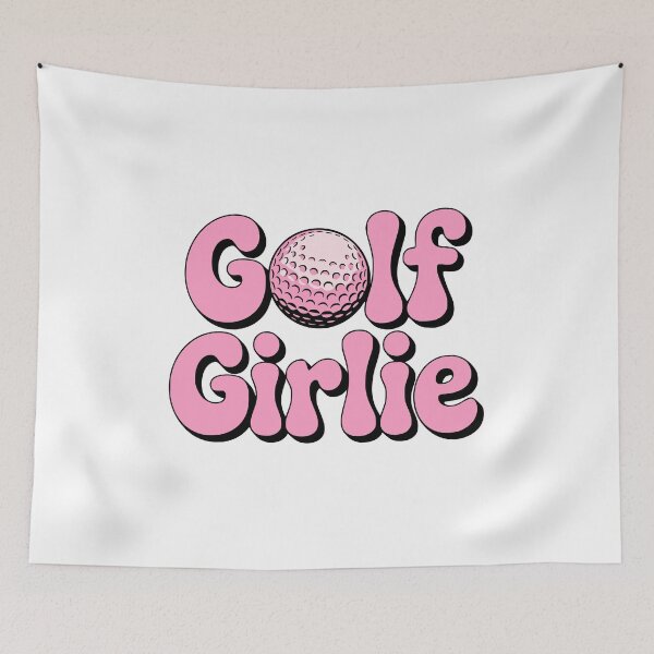 Artikelvorschau, Golf-Girlie! Rosa Golf-Girl entworfen und verkauft von PMCreative.