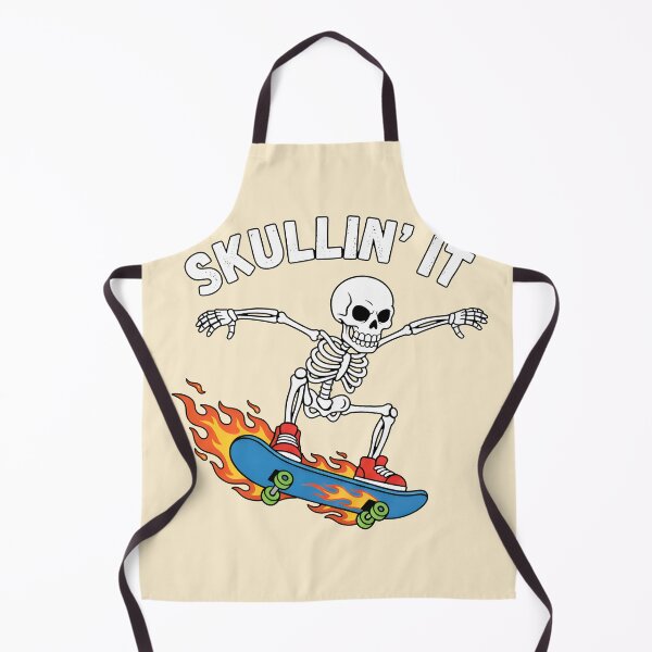 Item preview, Skullin’ It – Funny Skeleton Skateboard Design designed and sold by Imaginationbeyond.