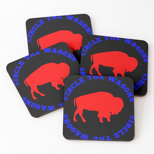 Item preview, Buffalo Football Circle The Wagons designed and sold by ZariaWilkinson.