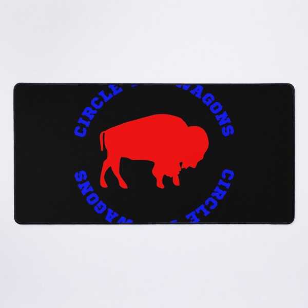 Item preview, Buffalo Football Circle The Wagons designed and sold by ZariaWilkinson.