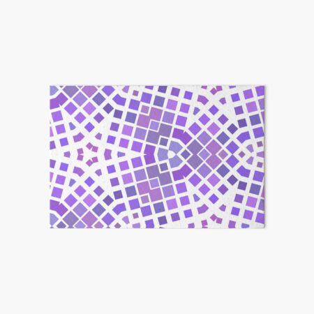 motif abstract varying ornament ornate seamless colorful repeat pattern Art Board Print
