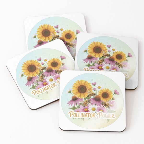 Item preview, Pollinator Power Floral Beauty designed and sold by PrintBreeze.