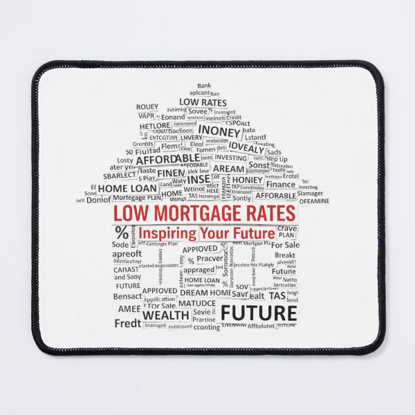 Item preview, Cute Mortgage Rates Humor – Funny Real Estate Finance designed and sold by LunaLoop.