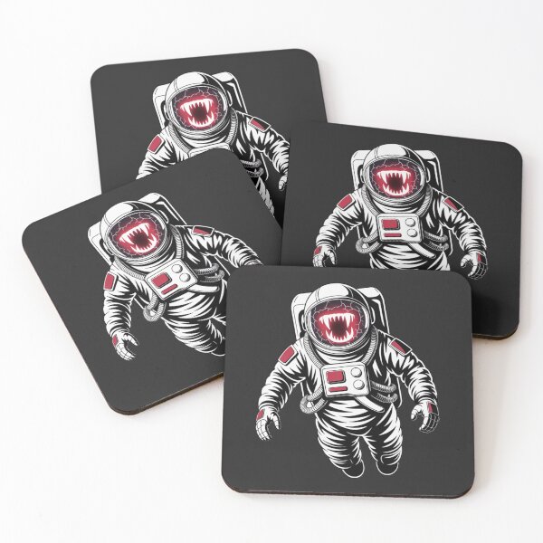 Item preview, Vampire Astronaut – Spooky Halloween Space Vampire Design designed and sold by ColorSplash123.