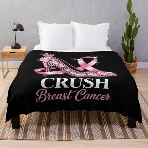 Item preview, Crush Breast Cancer Awareness High Heel Pink Ribbon designed and sold by itsnothatweird.
