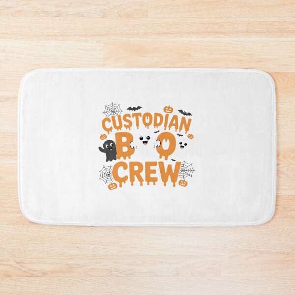 Item preview, Custodian Squad School Boo Crew Janitor Custodian Halloween designed and sold by itsnothatweird.
