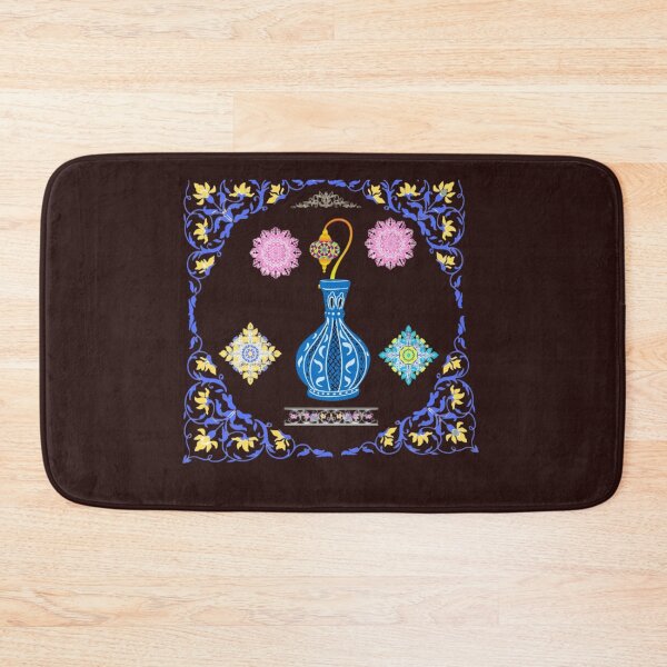 Item preview, Turkish decaration art *turkish ceramic pitcher -oriental mandala */ottaman pattern. designed and sold by Raindreamart.