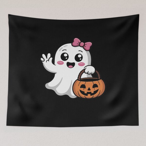 Item preview, Custom Ghost Halloween With Kid Names designed and sold by itsnothatweird.