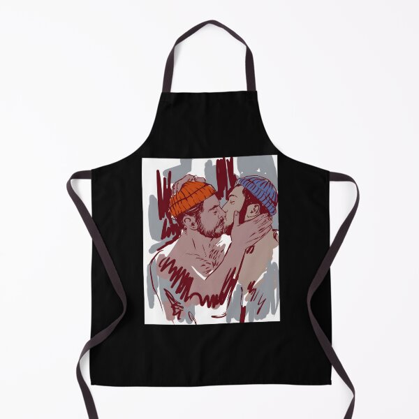 Item preview, Winter Time - Two Guys Dressed For Winter Kissing Classic designed and sold by dbvlpyyoazl38.