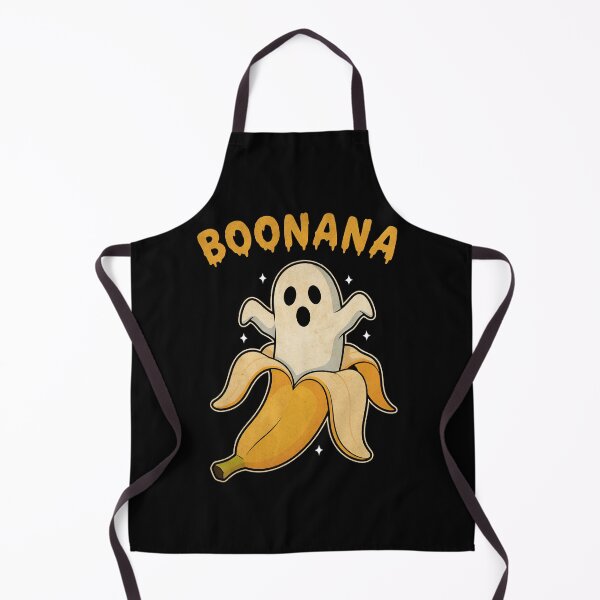 Item preview, Vintage Boonana – Funny Retro Ghost Banana Halloween Pun designed and sold by Imaginationbeyond.
