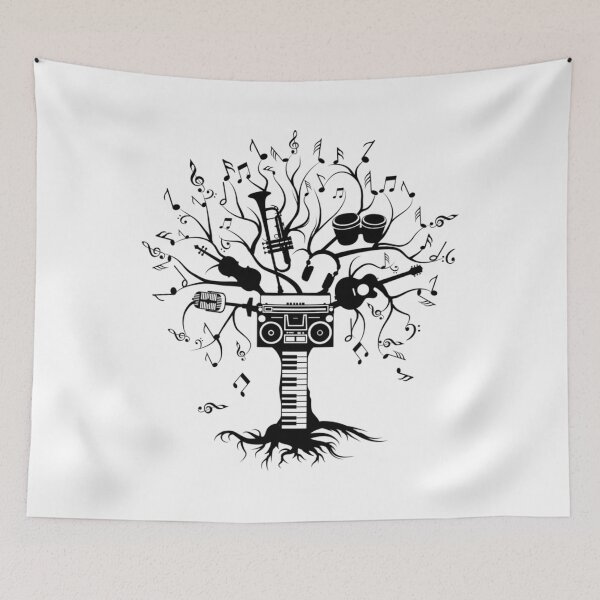 Item preview, Melody Tree - Dark Silhouette  	 designed and sold by qkhdhaxia67.