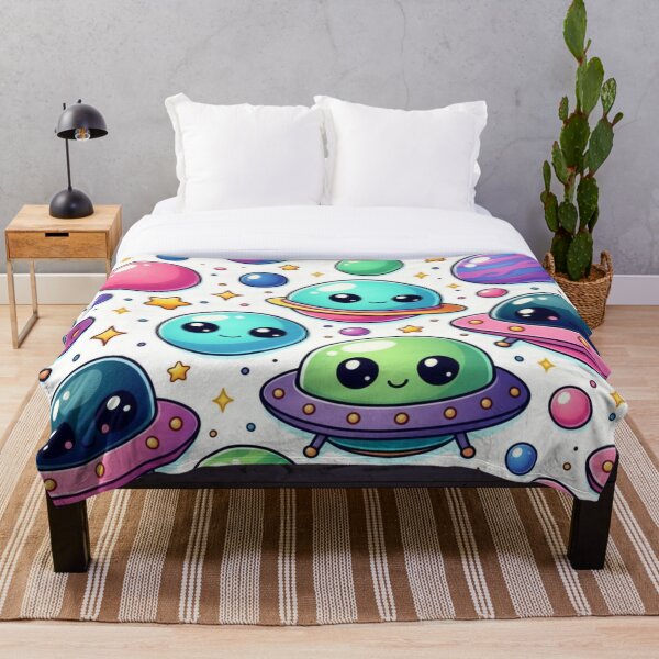 Item preview, Cute ufo's and planets  designed and sold by StrawberryStudio.