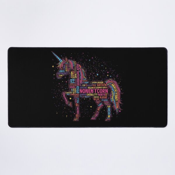 Item preview, Magical Word Unicorn designed and sold by ThatCuteCharm.