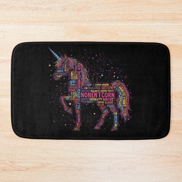 Item preview, Magical Word Unicorn designed and sold by ThatCuteCharm.