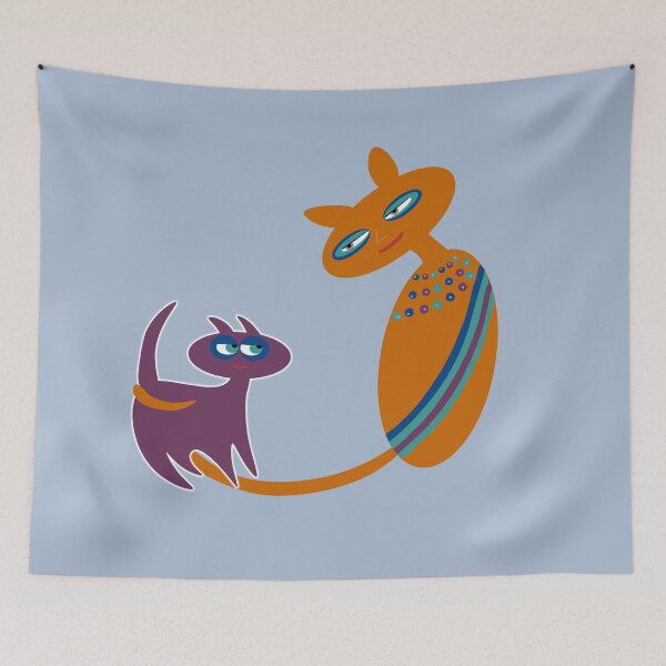 Item preview, Two Kitties designed and sold by WandaRichards.