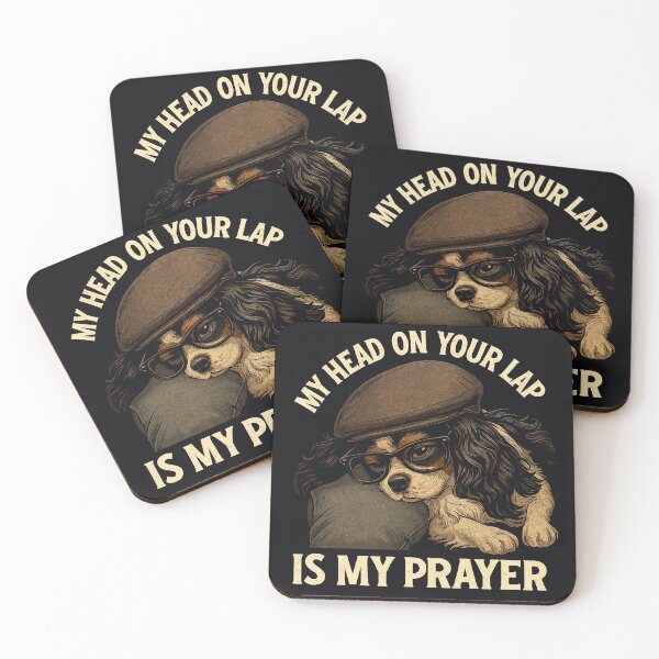Item preview, My Head on Your Lap Is My Prayer – Dog Lover Comfort Design designed and sold by The Art of Guy.