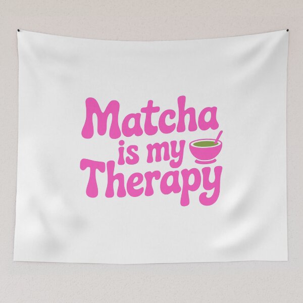 Item preview, Matcha Is My Therapy! Pink Matcha Lover designed and sold by PMCreative.