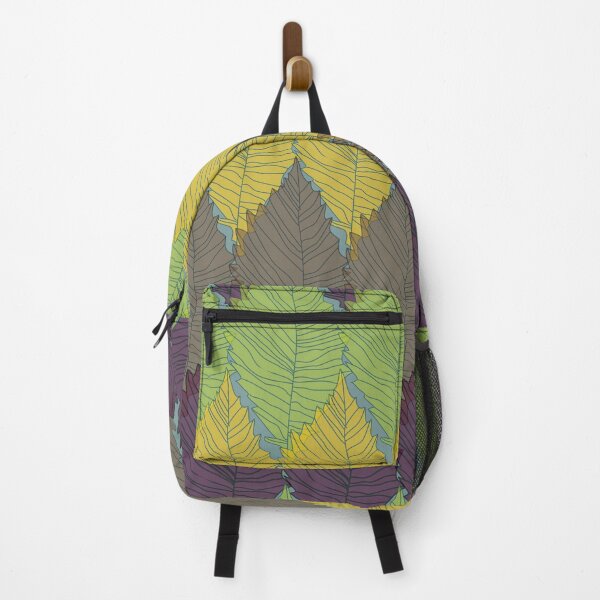 Item preview, retro vintage autumn leaf botanical pattern designed and sold by EdifiedExpressions.