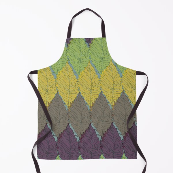 Item preview, retro vintage autumn leaf botanical pattern designed and sold by EdifiedExpressions.