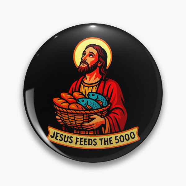 Item preview, Jesus Feeds The 5000 designed and sold by plushism.