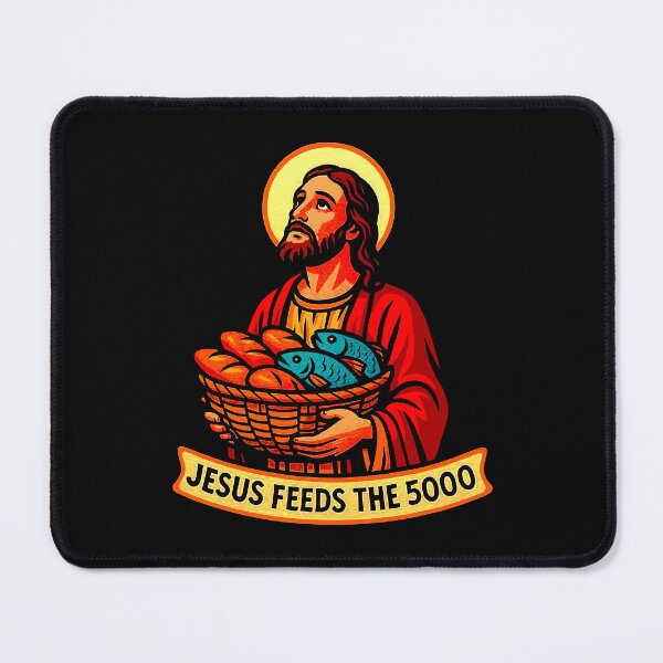 Item preview, Jesus Feeds The 5000 designed and sold by plushism.