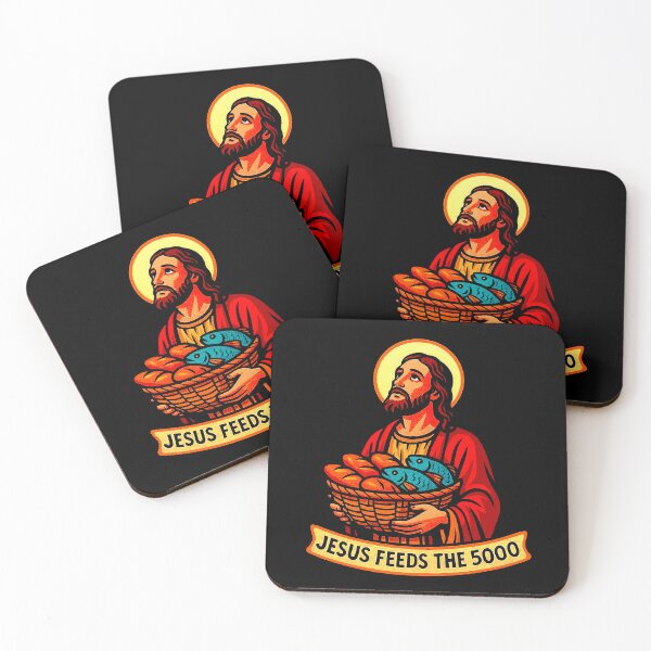 Item preview, Jesus Feeds The 5000 designed and sold by plushism.