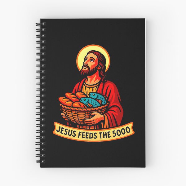 Item preview, Jesus Feeds The 5000 designed and sold by plushism.
