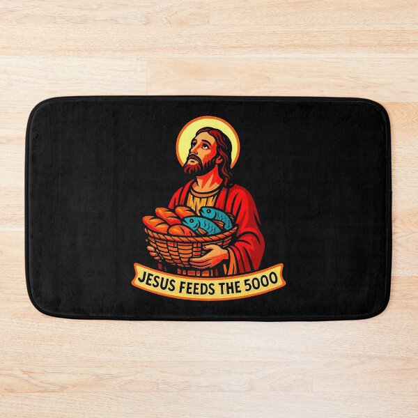 Item preview, Jesus Feeds The 5000 designed and sold by plushism.