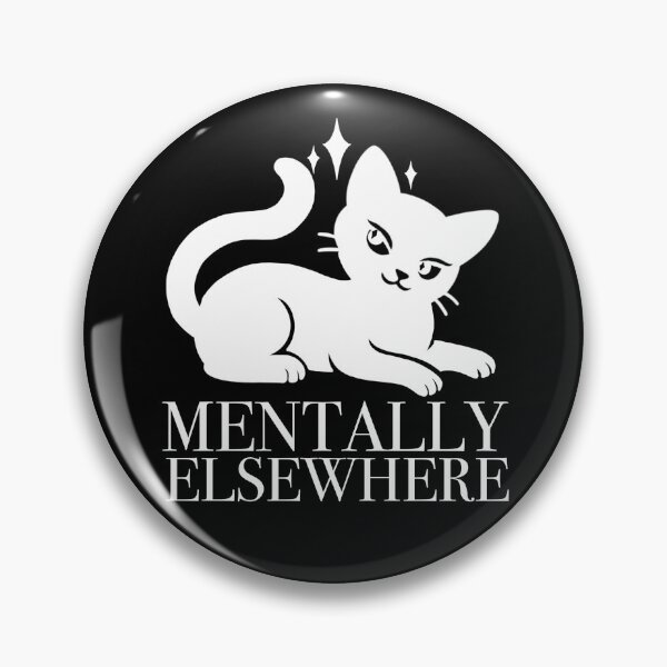 Item preview, Mentally Elsewhere (White) designed and sold by Strange Little Art.