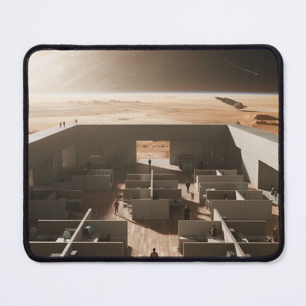 Item preview, Future Martian Horizon Workplace designed and sold by zzz888.