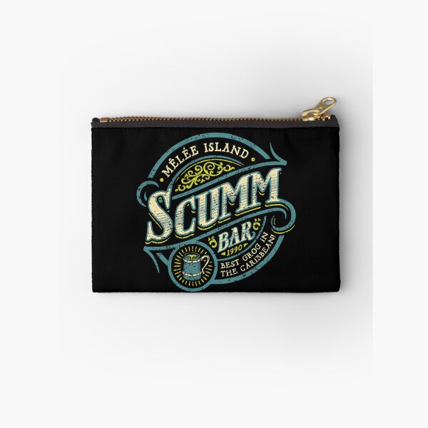 Item preview, Melee Island Scumm Bar Best Grog in The Caribbean The Pirate Bar Blue designed and sold by LiamRyans.