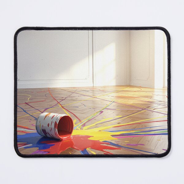 Item preview, Creative Chaos - Colorful Paint Spill Art designed and sold by PhotiniaART.